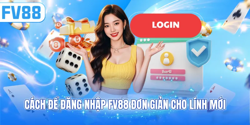 Cách để đăng nhập FV88 đơn giản cho lính mới